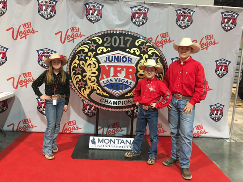 Local family returns from Junior NFR Strathmore Times