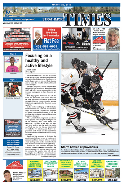 March 29, 2019 Strathmore Times | Strathmore Times