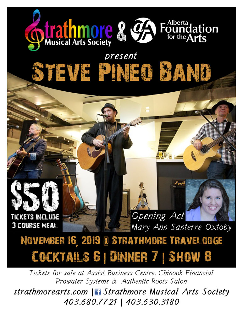 Strathmore Musical Arts to host Steve Pineo Strathmore Times