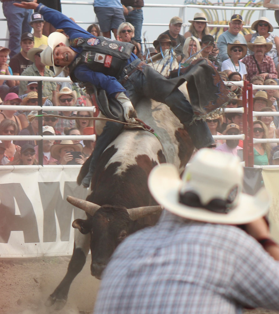 Bull rider Durazo makes short commute to pick up rodeo winnings ...