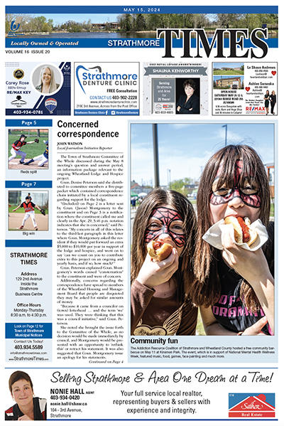May 15, 2024 Strathmore Times