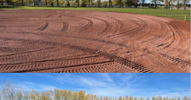 Baseball diamond gets upgrade