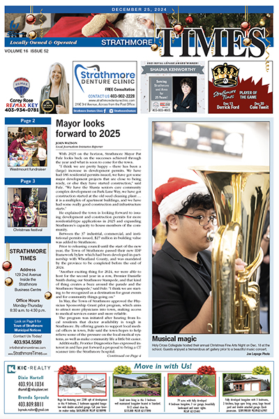 December 25, 2024 Strathmore Times