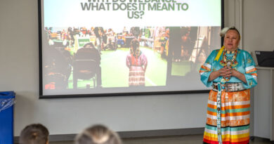 Kakato’si Kristian Ayoungman Foundation hosts cultural sharing event for upcoming powwow