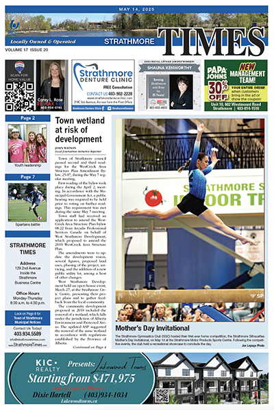 May 14, 2025 Strathmore Times
