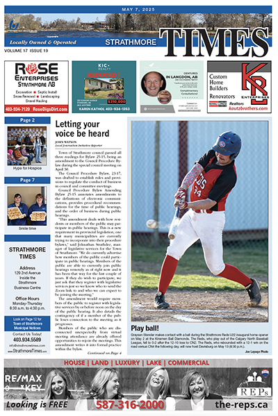 May 7, 2025 Strathmore Times
