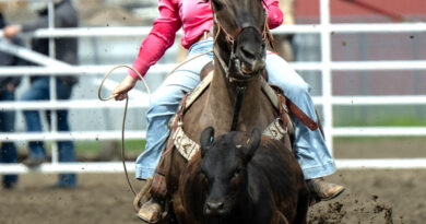 High school rodeo takes over Strathmore Ag Society grounds