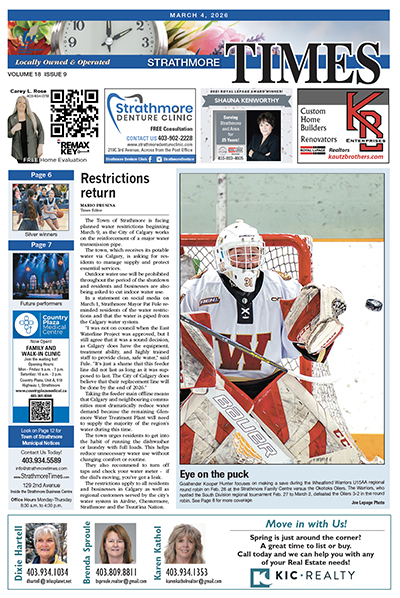 March 4, 2026 Strathmore Times