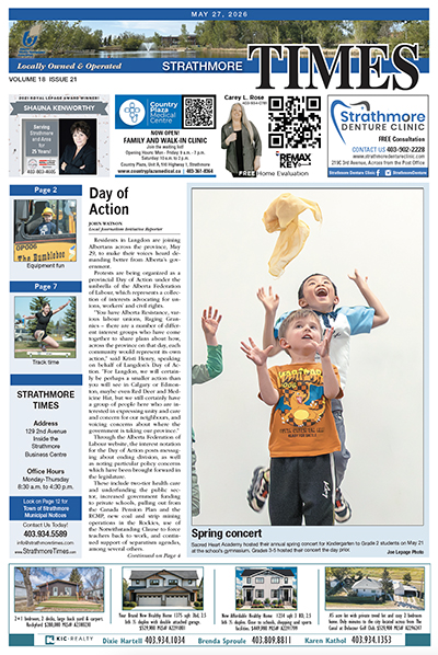 May 27, 2026 Strathmore Times