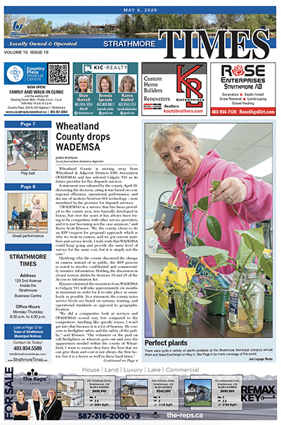 May 6, 2026 Strathmore Times