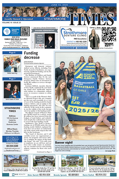June 10, 2026 Strathmore Times