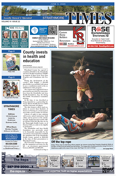 June 3, 2026 Strathmore Times