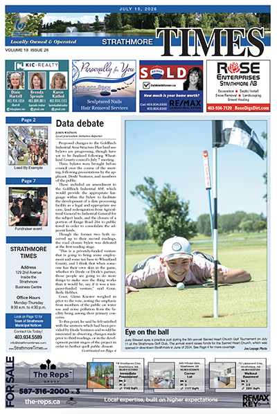 July 15, 2026 Strathmore Times
