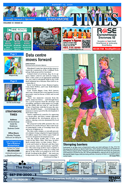 August 12, 2026 Strathmore Times