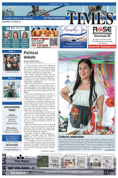 August 26, 2026 Strathmore Times