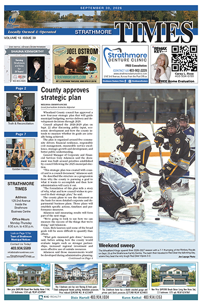 September 30, 2026 Strathmore Times