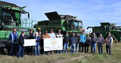 Farmers pause harvest to support hospice